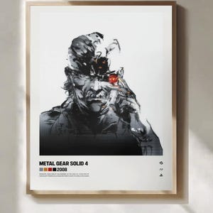 Mgs4 Poster - Etsy