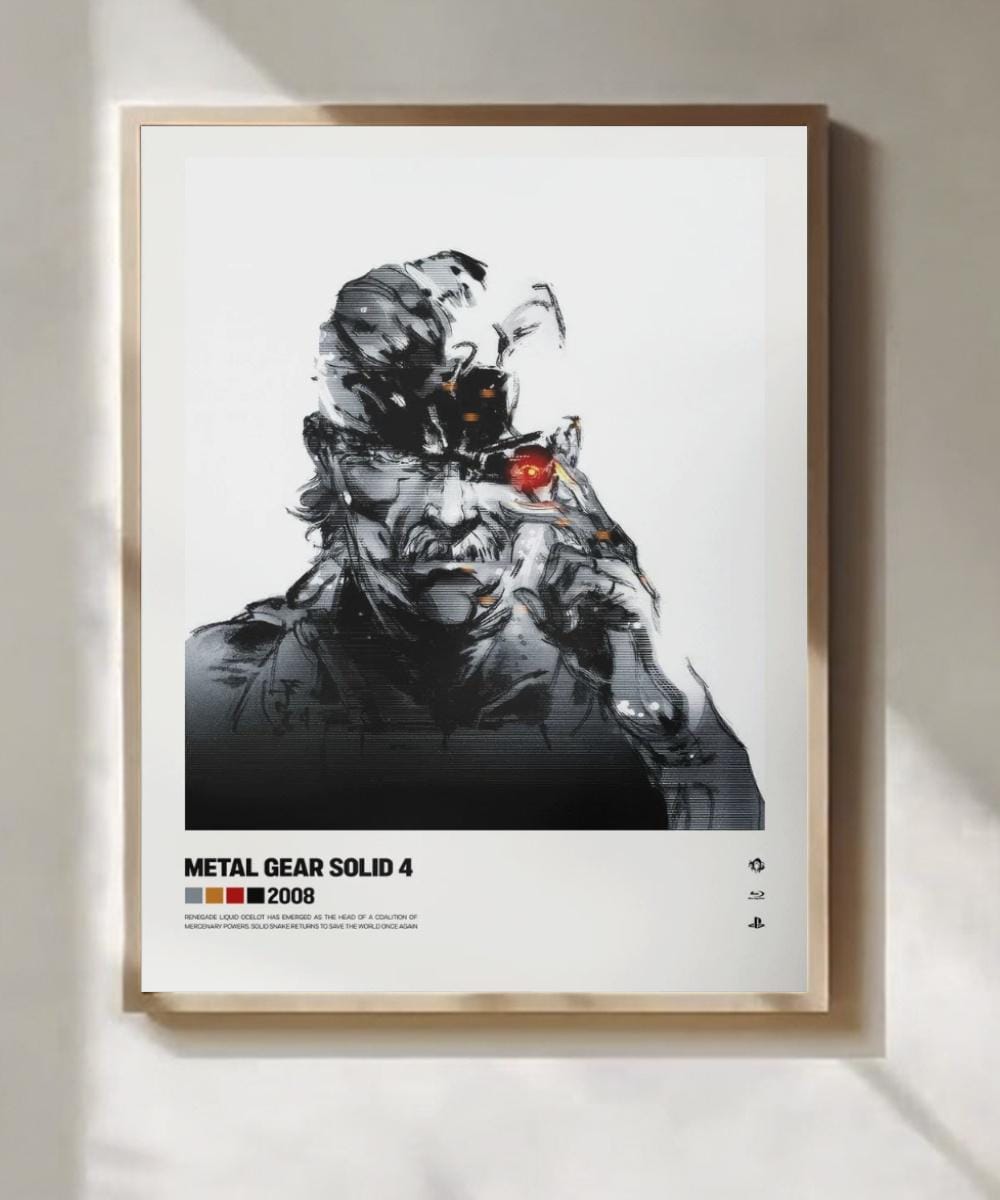 Mgs4 Poster - Etsy