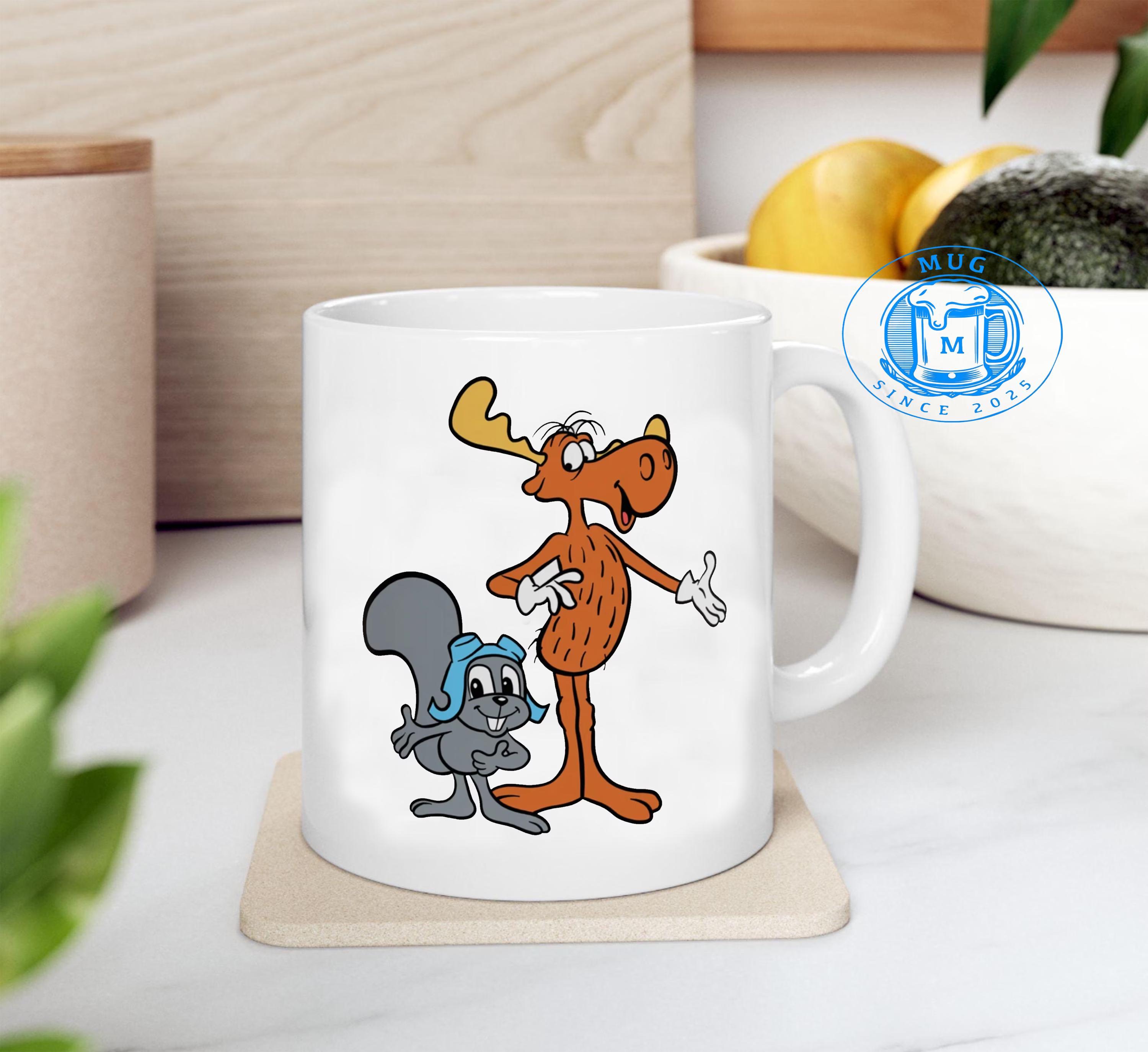 Bullwinkle Keychain - Etsy