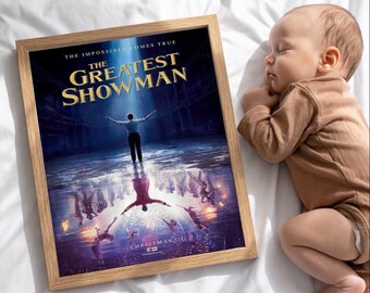 the greatest showman movie poster musical film art print wall decor home art gift for movie lovers