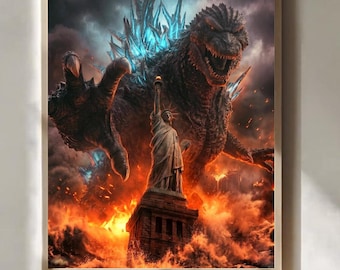 Godzilla Minus Zero - Rising Chaos - Official 2026 IMAX Theatrical Release Poster