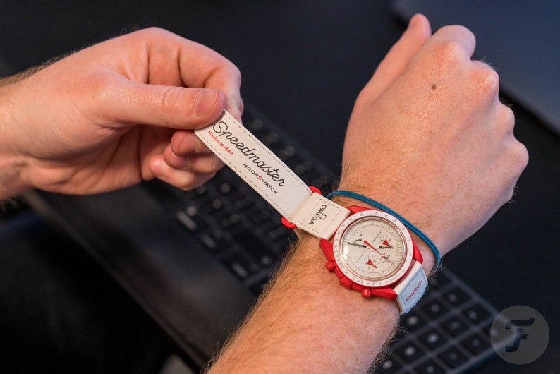 Swatch X Omega Bioceramic Moonswatch Mission to Mars - Etsy Singapore