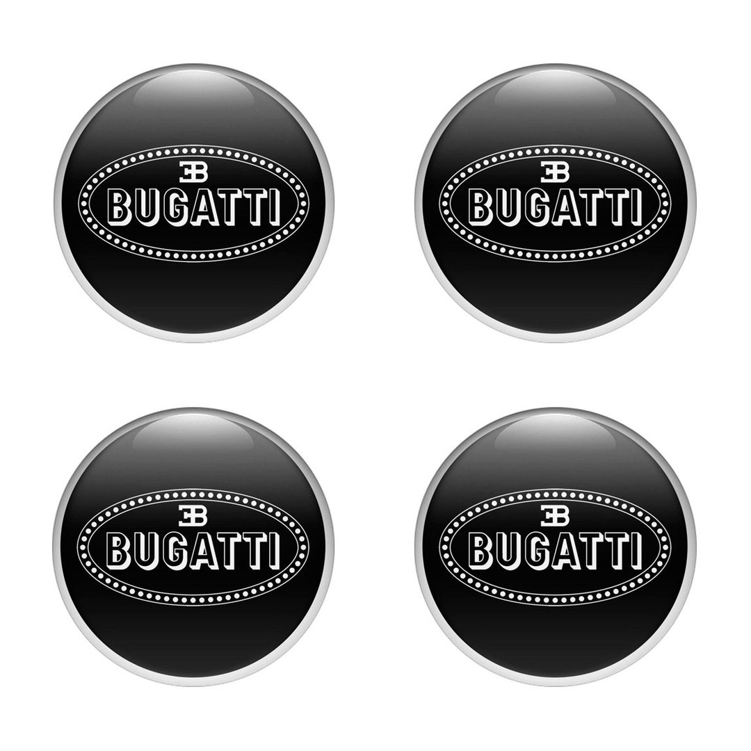 All Sizes Set 4 Domed Sticker 3D Print Surface Epoxy Bugatti Etsy