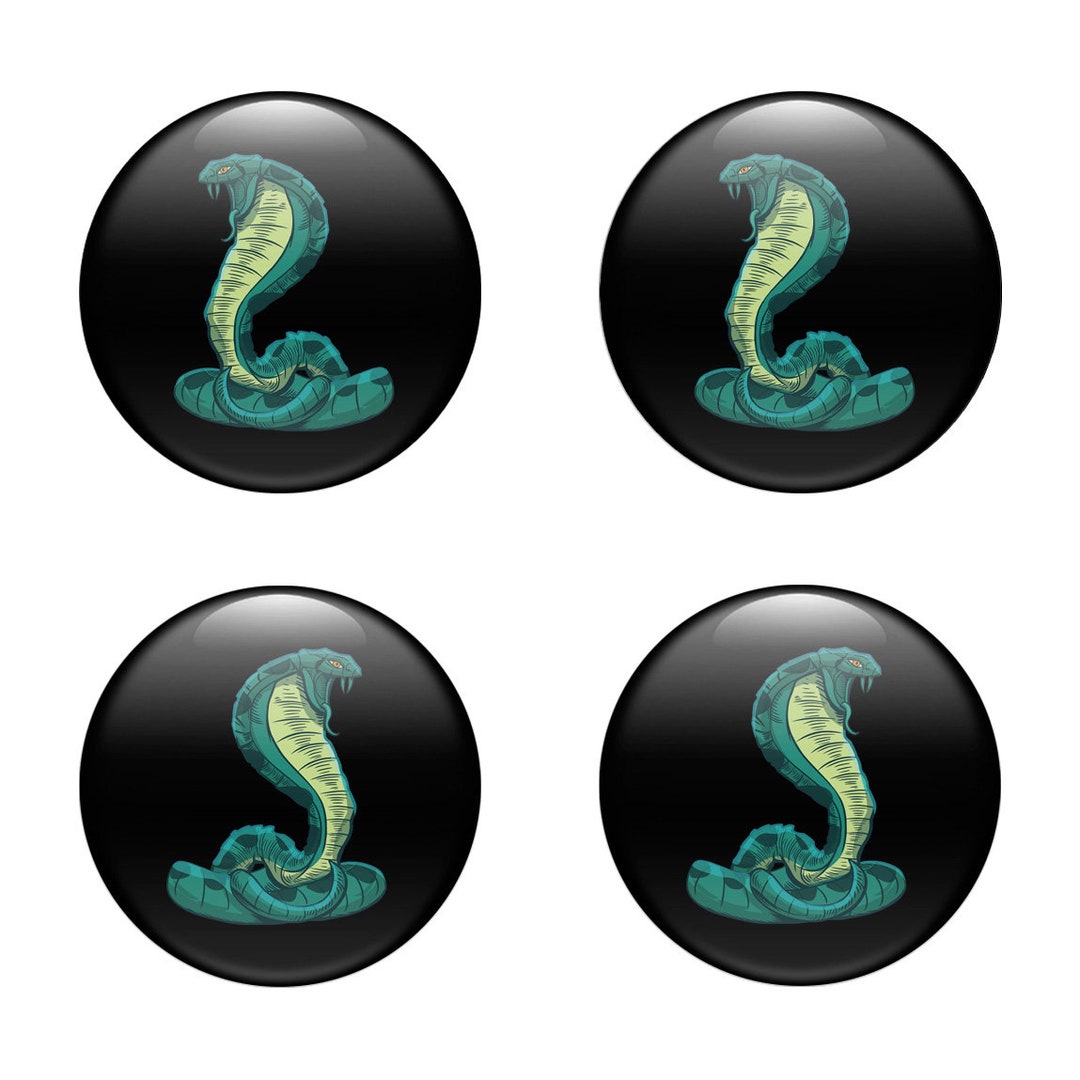 All Sizes Set 4 Domed Sticker 3D Print Surface Epoxy Snake Etsy