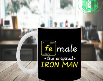 Tazza da caffè in ceramica originale Iron Man - Bottiglia d'acqua - Boccale da birra