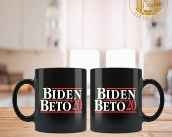 dettagli su biden beto 2020 joe biden beto o'rourke presidente vicepresidente tazza da caffè tazza da 11 once