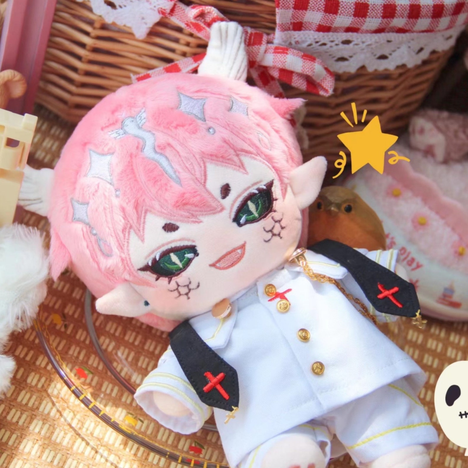 20cm Plush Doll Ryomen Sukuna Plush Doll Anime Plush Doll Etsy