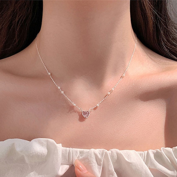 Love pearl necklace and sale pendant gift set