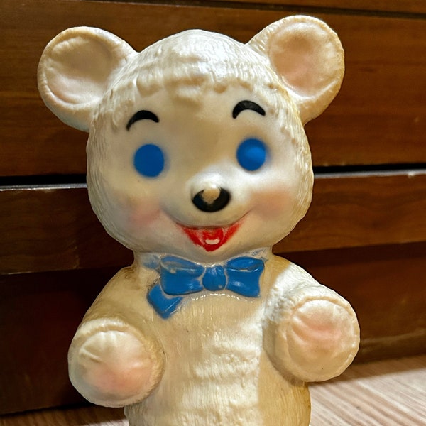 1950s Vintage Baby Squeak Toy-Bear