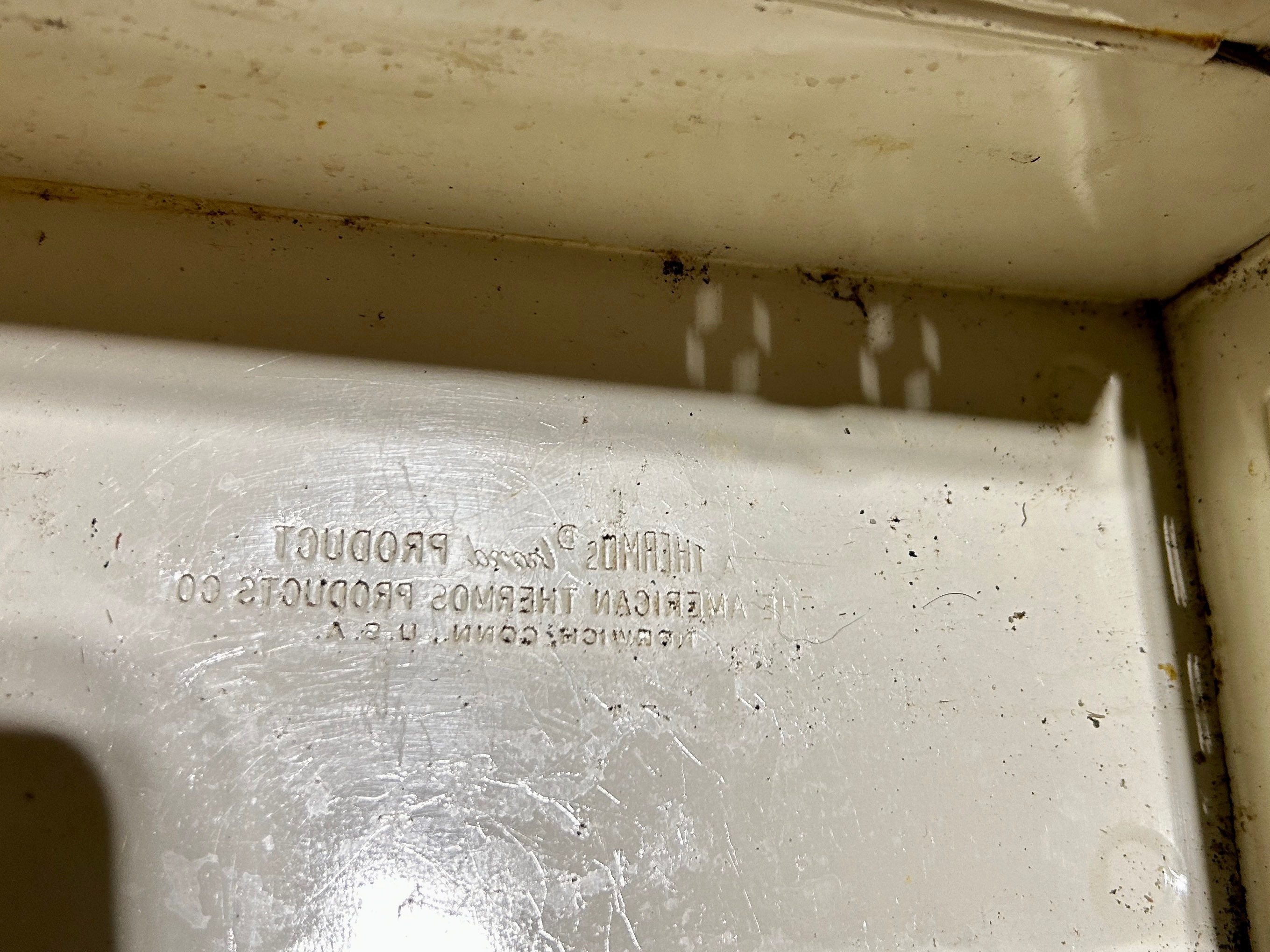 Vintage Red Barn Metal Lunch Box and Thermos Etsy