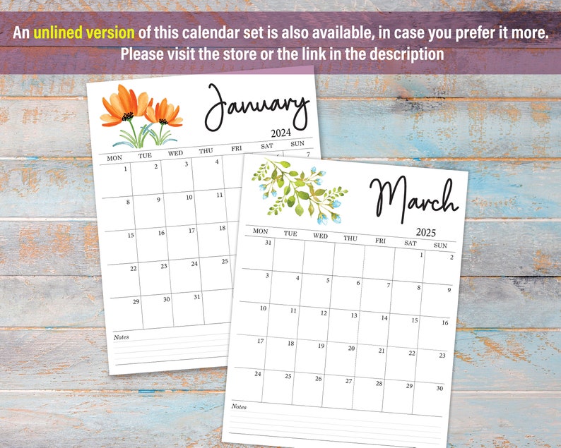 2025 2025 Calendar Printable, 2025 2025 Monthly Planner, Desk Calendar