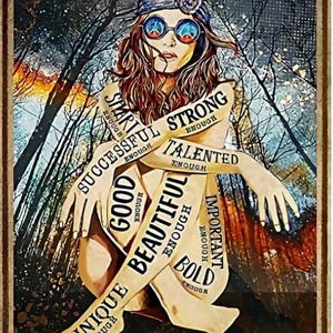 Póster vintage con pegatinas de niño gitano "Stay Wild"