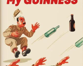 My Goodness, My Guinness! Vintage Guinness Poster