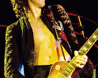 レッド・ツェッペリン: ジミー・ペイジ 24 x 36 インチ ロール