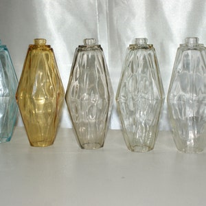 Pendant Polyhedron Venini style vintage in Murano glass colors height 14 cm for replacement chandeliers Polyhedrons