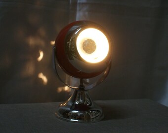 Space Lamp Made in Italy Vintage 1970s Adjustable Metal Design Reggiani