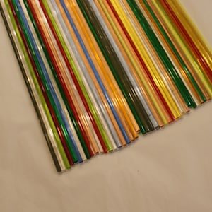 Variety Pack Effetre Moretti Murano COE 104 Odd lots special colors Glass rods, Glass for lampworking, Kits