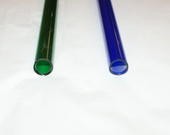 Variety Pack Effetre Tube Moretti Murano COE 104 Odd lots colors Blue and Green Glass tube, Glass for lampworking, Kit