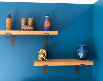 Planken handcracfted, planken met behulp van massief houten steigerplank rekken, wand decor, rustiek