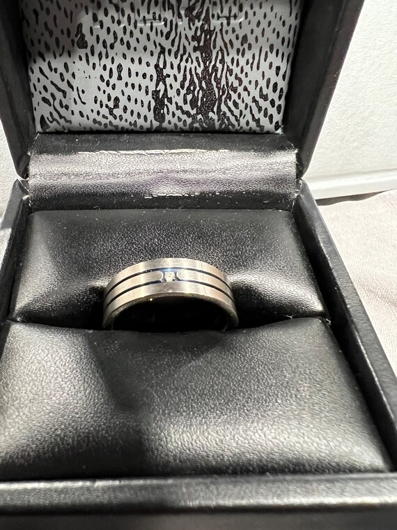 Tioro mens diamond engagement best sale ring