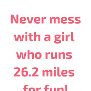 Personalised marathon Print