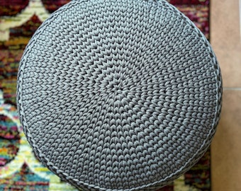 Crochet Ottoman Pouf
