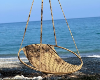 Modern Handmade Hanging Lounge Chair Swing Chair Outdoor Hammock