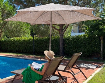 Handmade Crochet Parasol/Umbrella Canopy