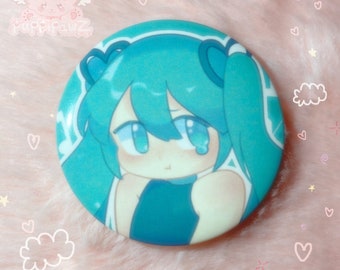 Hatsune Miku Vocaloid badge