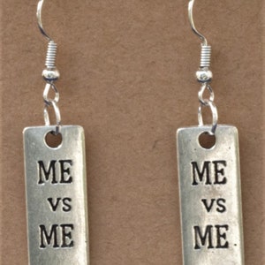 weightlifter earrings