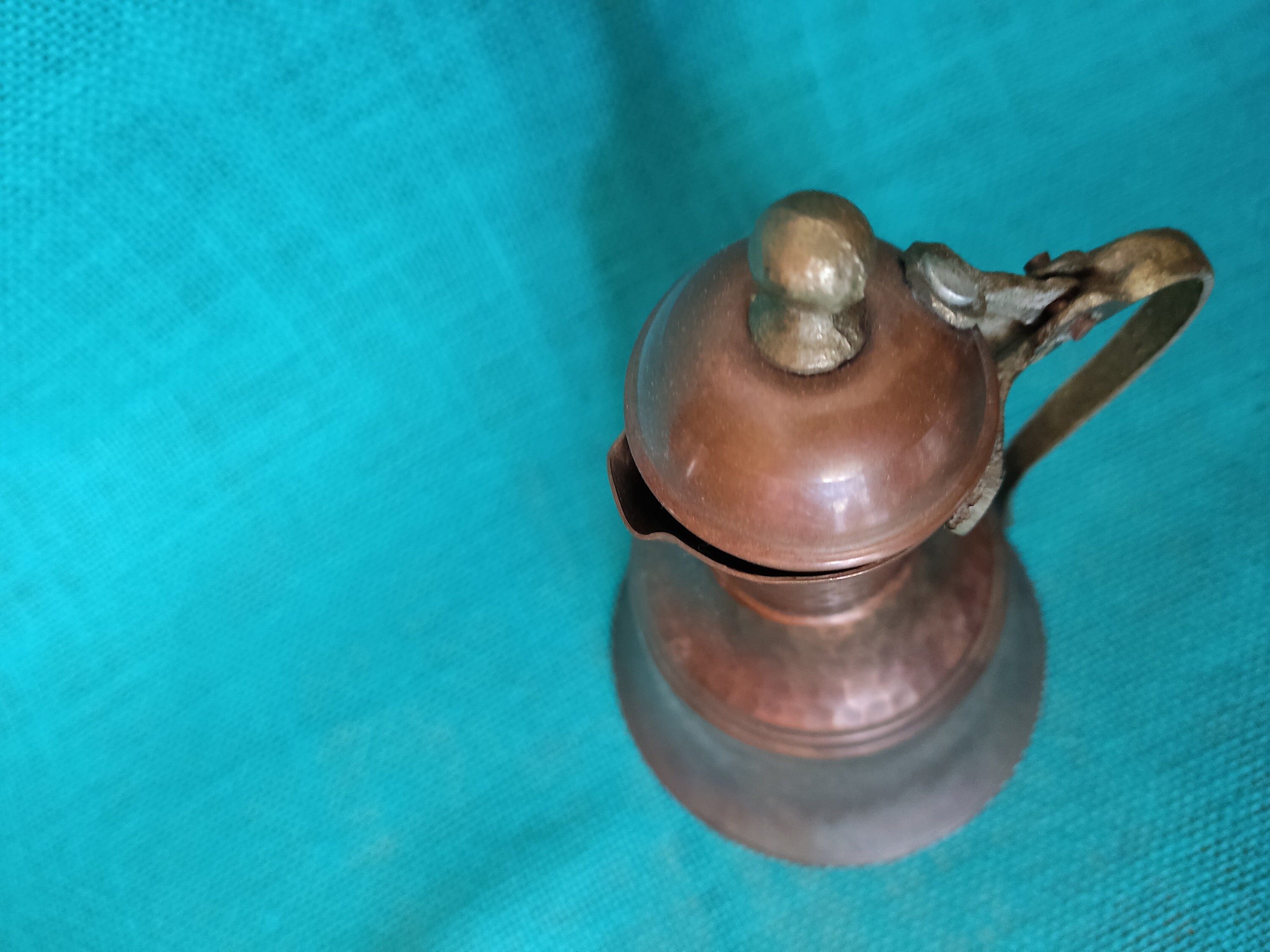 Small Copper Greek Copper Jugvintage Copper Vessel Etsy