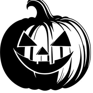 10 SVG Files - Halloween Pumpkin - Silhouettes - 2 PACK