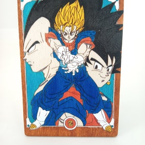Fichier SVG pour la gravure laser - Carte Hors série 1 - Carte Dragon Ball Z à peindre