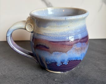 Handmade Purple Haze Stoneware Mug