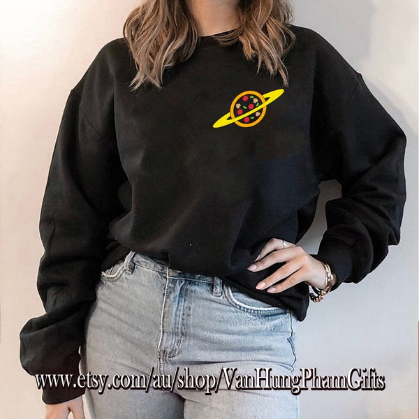 Pizza Planet Ringer T-shirt & Matching Hat Combo Halloween Costume Cosplay Set - Foto 12