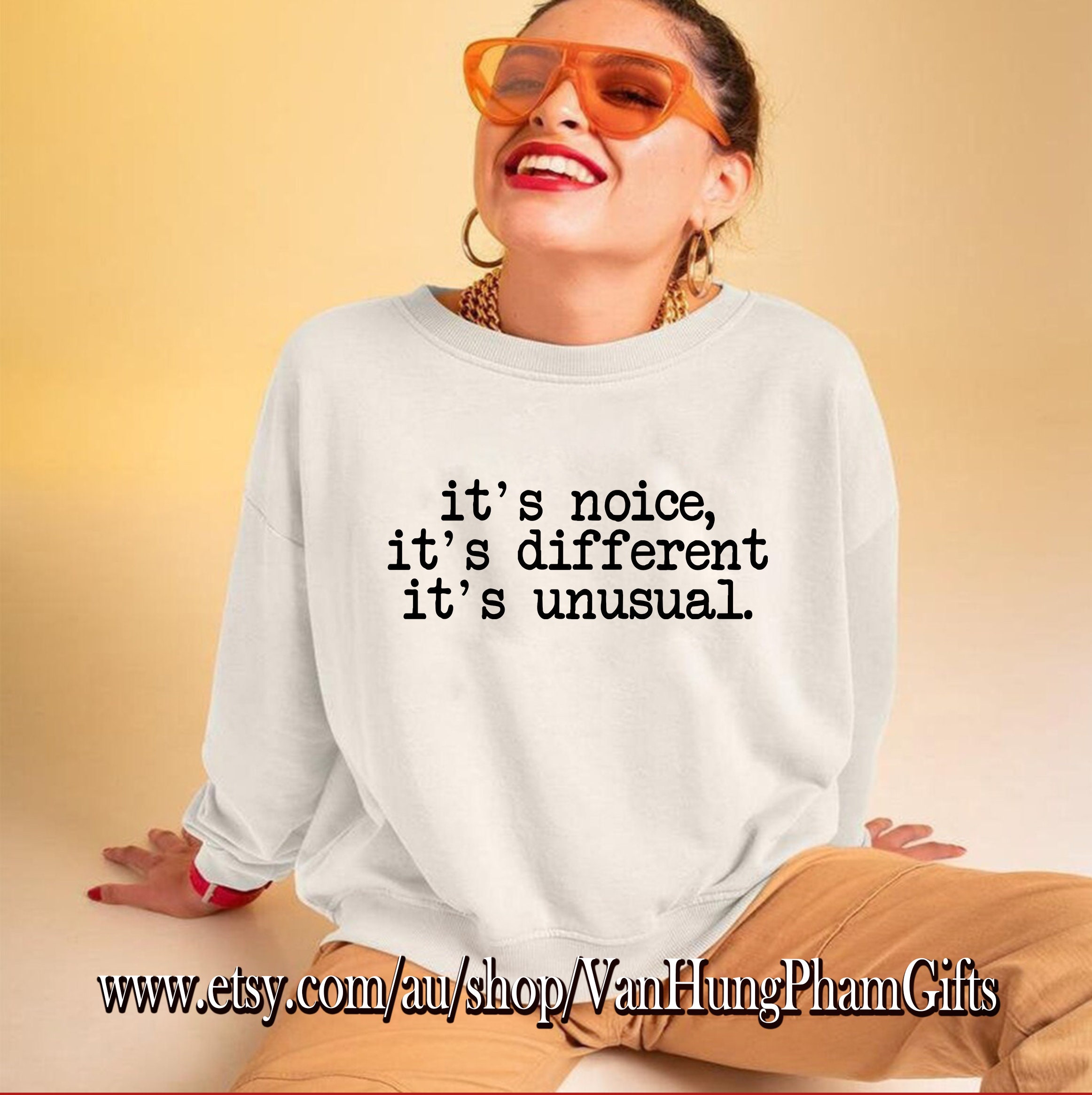 Its Noice Its Different Its Unusual Kath and Kim Quote Etsy Its Noice Its Different Its Unusual Kath and Kim Quote Etsy