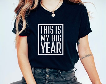 This is My Big Year T-Shirt -  Birding Shirt, Gift for Birding, Birding Gift, Masterbirder Gift, Shirt for Birding