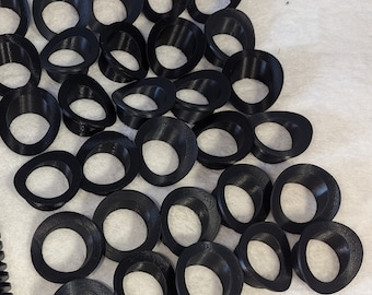 BLACK Net Cup Holders (HOLDERS ONLY)