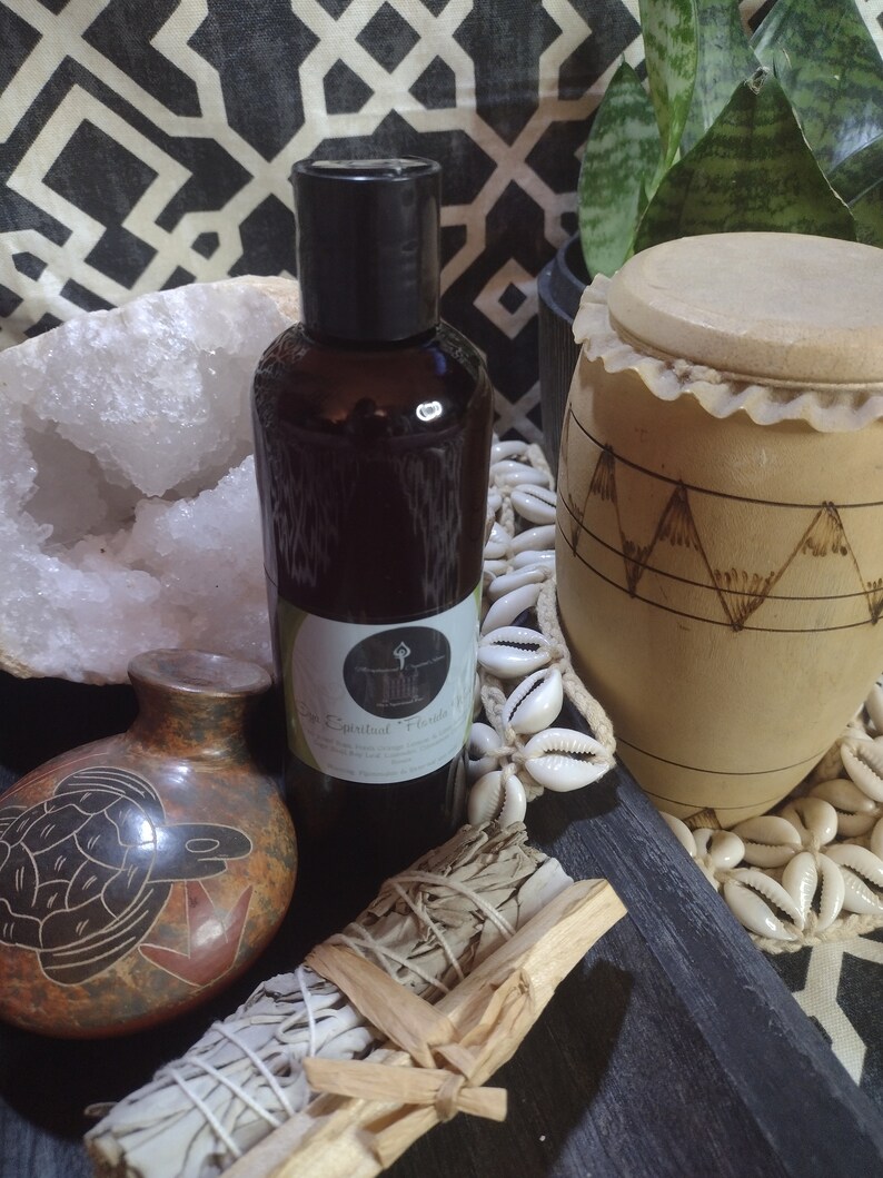 8oz 100 Natural Handcrafted Oya Spiritual Florida Water Agua De