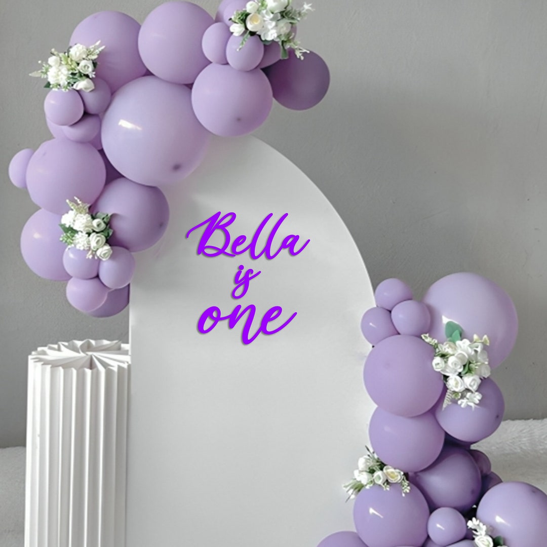 Sign For Balloon Backdrop Decal, Happy Birthday Decal, Sign for Balloon Arch Backdrop ...