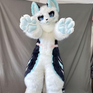 Fursuit Head- Full Body, Furry Cosplay, Full Fursuit, Full Body Costume Cosplay,Fantasy Creatures, Dog Fursuit Head