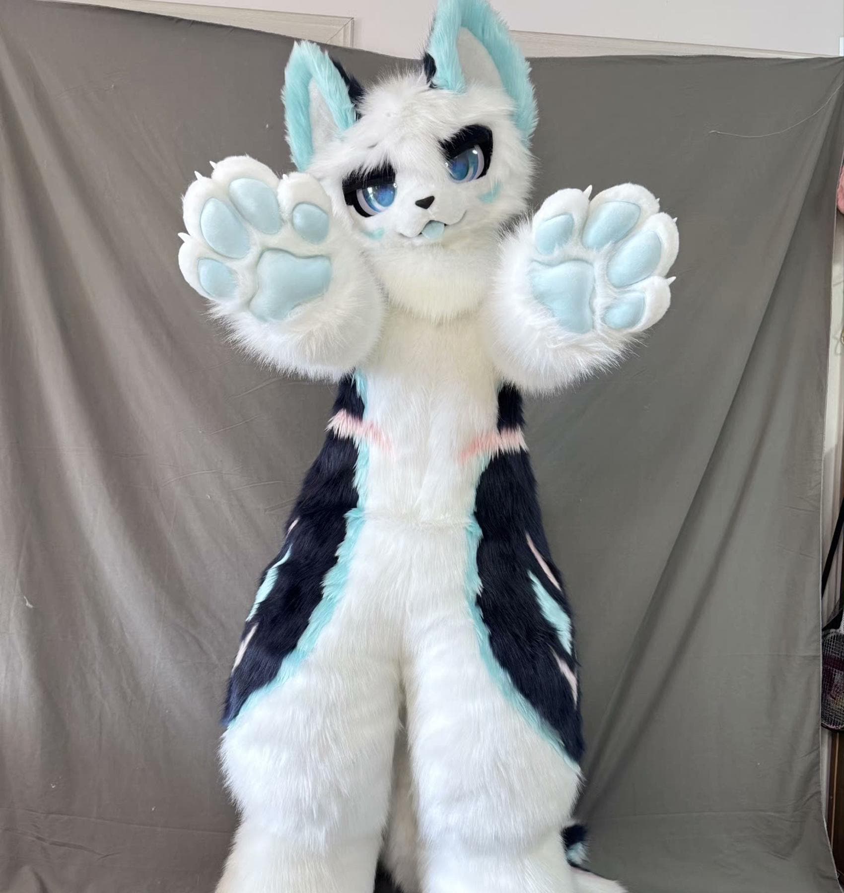 ファースーツヘッド - 全身、ファーリーコスプレ、フルファースーツ