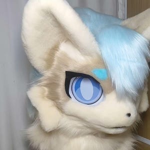 Fursuit Head-Head Only, Furry  Pre-Made Fur Head, Furry Cosplay, Fursuit Premade, Fantasy Creatures, Cute Furry Mask Head