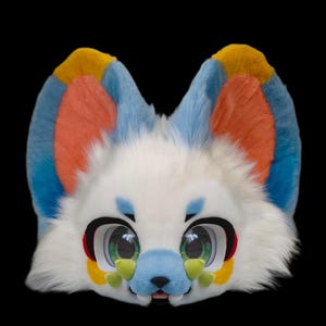 Fursuit Head, Furry  Pre-Made Fur Head, Furry Cosplay,Fantasy Creatures