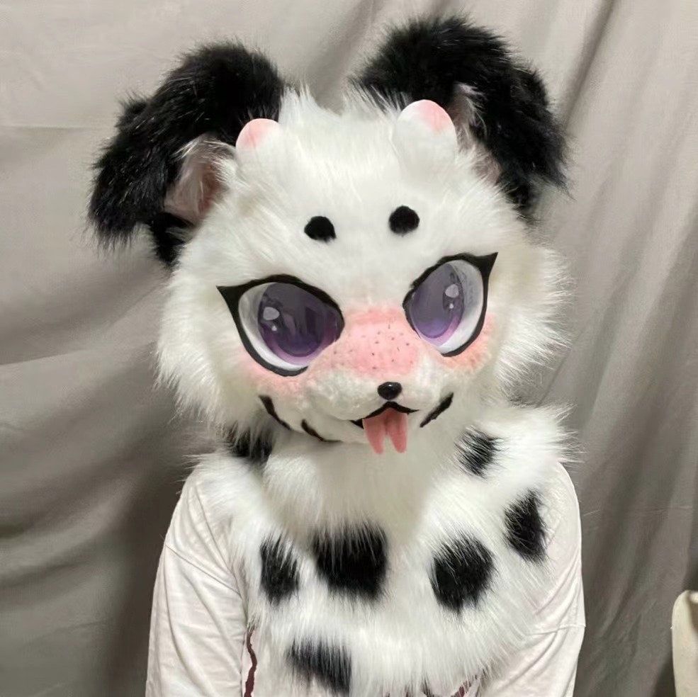 Fursuit Head- Head Only, Furry Cosplay,sheep Furry Head,japanese Style Fursuit  Head, Dog Fursuit Head - Etsy