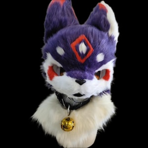 Fursuit Head, Furry  Pre-Made Fur Head, Furry Cosplay,Fantasy Creatures