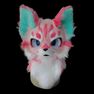 Fursuit Head, Furry  Pre-Made Fur Head, Furry Cosplay,Fantasy Creatures