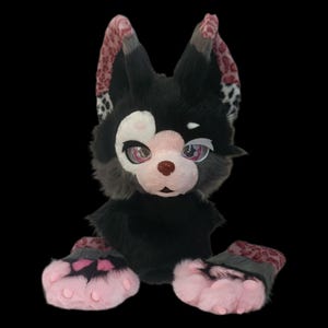 Fursuit Head, Furry  Pre-Made Fur Head + Claw, Furry Cosplay,Fantasy Creatures