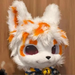 Fursuit Head, Furry  Pre-Made Fur Head, Furry Cosplay,Fantasy Creatures