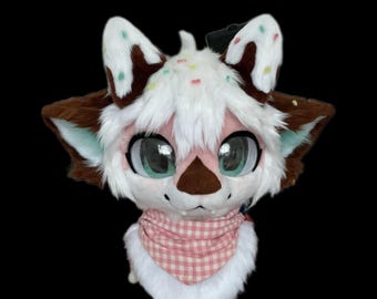 Fursuit Head, Furry  Pre-Made Fur Head, Furry Cosplay,Fantasy Creatures